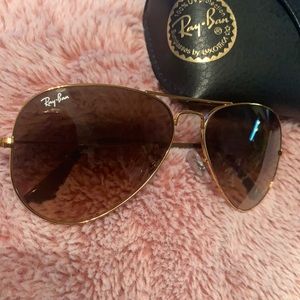 RayBan aviators large super cute